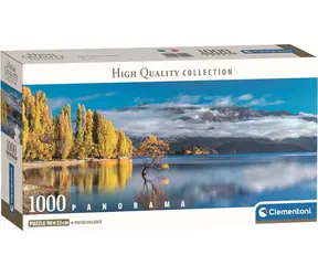 Clementoni Panoramapuzzle „Goldene Spiegelungen des Lake Wanaka“ / 1000 Teile / ab 14 Jahren