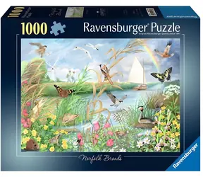 Ravensburger Puzzle Norfolk Lake / 1000 Teile / 70 x 50 cm