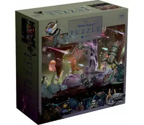 INTERDRUK Puzzle Metallic Fantasy: Weltraumexpedition / 500 Teile / Größe 47 × 33 cm