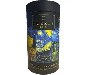 INTERDRUK Puzzle Art 6: Nachtcollage / 1000 Teile / 67 x 48 cm