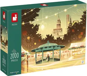 JANOD Puzzle New York Bustle / 2000 Teile / 68,2 x 96,2 cm