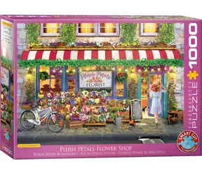 EUROGRAPHICS Puzzle-Floristen-Plüschblüten / 1000 Teile / 68 x 48 cm