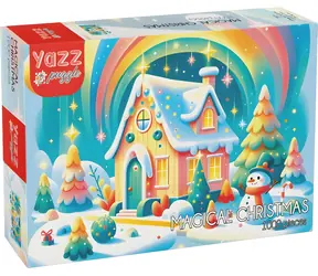 YAZZ Puzzle „Magisches Weihnachten“ / 1000 Teile / 68 x 48 cm