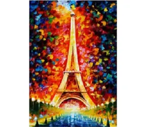 Norimpex Diamantmalerei Eiffelturm / 30x40 cm