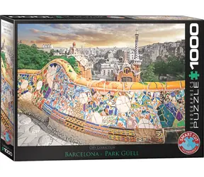 EUROGRAPHICS Puzzle Barcelona - Park Güell / 1000 Teile / 68 x 48 cm