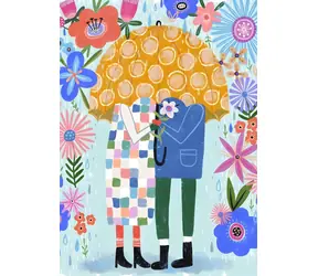 PIECES & PEACE Puzzle Flower Shower / 500 Teile
