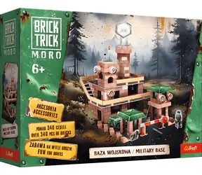 Trefl BRICK TRICK Moro Bausatz: Militärbasis XL / 340 Teile / ab 6 Jahren