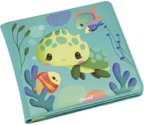 JANOD Weiches Wasserbuch Schildkröte / Badespielzeug