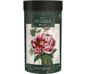 INTERDRUK Puzzle Botanik: Pfingstrose / 1000 Teile / Größe 48 × 67 cm