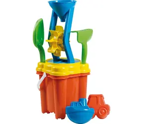 ANDRONI Sandset mit Mühle / 7-teilig / Eimerhöhe 20 cm