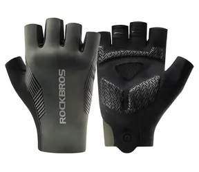 Rockbros Radhandschuhe, kurze Finger, grün, Größe S / Handschuhe / Frühling-Sommer-Herbst