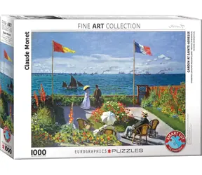 EUROGRAPHICS Puzzle Garten in Sainte-Adresse / 1000 Teile / 68 x 48 cm