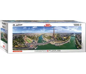 EUROGRAPHICS Panoramapuzzle Paris, Frankreich / 1000 Teile / 99 x 33 cm