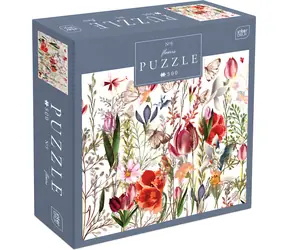 INTERDRUK Puzzle Wiesenblumen / 500 Teile / 47 × 33 cm