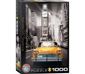EUROGRAPHICS Puzzle Gelbes Taxi in New York / 1000 Teile / 48,9 x 67,6 cm