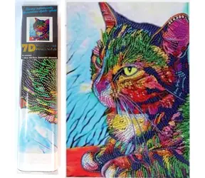 Norimpex Diamantmalerei „Starrer Blick“ / 30 x 40 cm