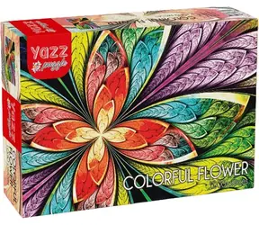 YAZZ Puzzle Bunte Blume / 1000 Teile