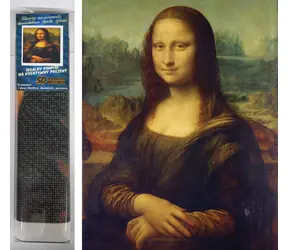 Norimpex Diamantmalerei Mona Lisa / 30x40 cm