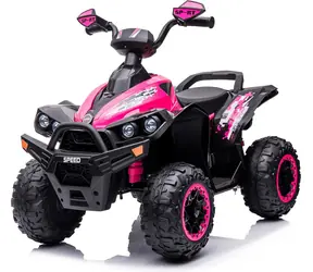 CHIPOLINO Elektro-Quad (ATV) Geschwindigkeit Pink / 2 × 35 W Motor / 2,2-4,3 km/h / Li- ION -Akku 10,8 V/5 Ah