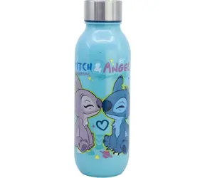 STOR Trinkflasche Stitch 640 ml / Trinkflasche / Metallschraubverschluss / BPA-frei