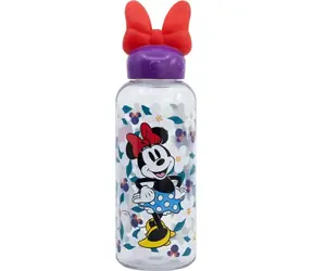 STOR Trinkflasche Minnie 560 ml / Trinkflasche / Ecozen / 3D-Verschluss / BPA-frei