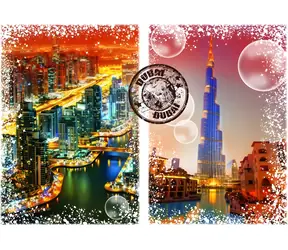 GRAPHICS Puzzle Weltreise: Dubai / 1000 Teile / 69 x 47,8 cm