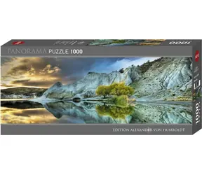 HEYE Panoramapuzzle Blauer See / 1000 Teile / 95 × 33 cm