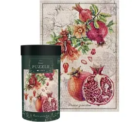 INTERDRUK Puzzle Botanik: Granatapfel / 1000 Teile / Größe 48 × 67 cm
