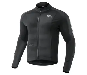 Rockbros Herbst-/Winter-Radjacke Schwarz, Größe XL / Radjacke / Langarm