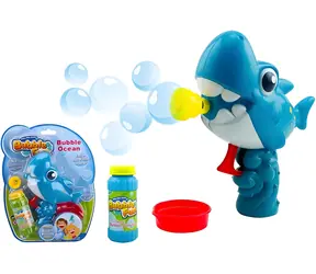 SPARKYS Bubble Fun Shark Seifenblasenmaschine / 60 ml Nachfüllpackung / ohne Batterien