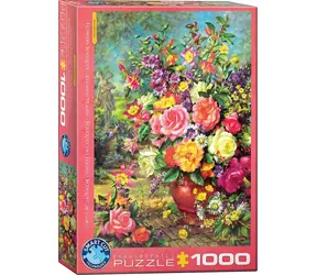 EUROGRAPHICS Puzzle Blumenstrauß / 1000 Teile / 48 × 68 cm