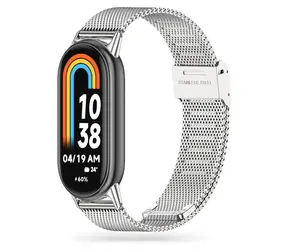 Tech-Protect Milanaise-Armband silber / Milanaise-Armband / XIAOMI SMART Band 8, 8 NFC