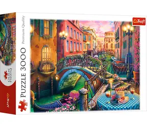 Trefl Puzzle Abend in Venedig / 3000 Teile / 116 x 85 cm / Erwachsene