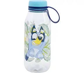 STOR Bluey Trinkflasche 460 ml / Trinkflasche / Ecozen / Mit Deckelhalter / BPA-frei