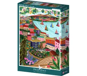 Puzzle „Teile & Frieden“, Neapel, Italien / 1000 Teile / 47,8 x 69 cm