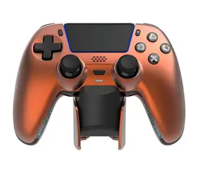 Deltaco GAM-199 orange / Kabelloser Controller / Ladestation / PS5, PC / Bluetooth 5.3