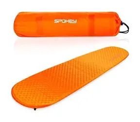 Spokey RAMBLER Selbstaufblasende Isomatte orange / 180 x 50 x 3 cm / R- Value 3,6
