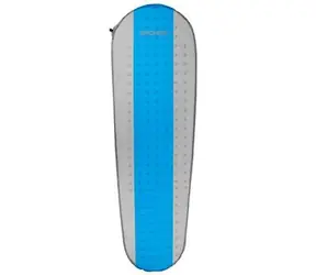 Spokey AIR MAT grau-blau / Selbstaufblasende Matte / 185 x 55 x 3 cm / R- Value 3