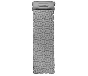 Spokey Luftbettkissen Big grau / Aufblasbare Matratze / 213 x 62 x 6 cm / R- Value 2,5