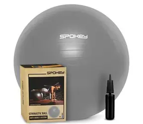 Spokey FITBALL grau / Gymnastikball / 75 cm