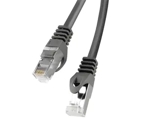 Lanberg CAT6 FTP 0,25 m Schwarz / Patchkabel / RJ45-RJ45 / Fluke-geprüft