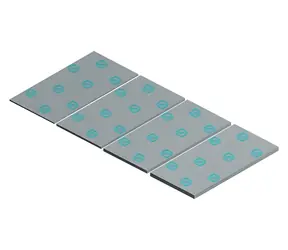 Iceberg Thermal DRIFT, Eisgrau / Wärmeleitpad / 40 x 80 mm / 0,5 mm / 13 W/mK