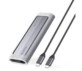 Orico AXM2S-G2 grau / Externer SSD-Rahmen / M.2 NVMe/NGFF / USB-C / 10 Gbit/s