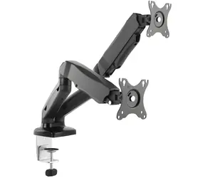 Art L-16GD / Tischhalterung für 2 Monitore / 13"-27"