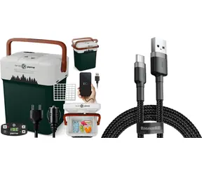 PEME Essential 32 Pine Forest Kühlbox / USB-Kabel im Lieferumfang enthalten