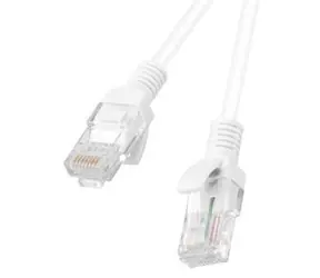 Lanberg UTP CAT5e 2m weiß / Patchkabel / RJ45-RJ45