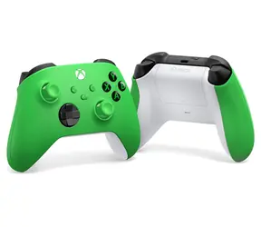 Microsoft Xbox Series Controller, grün / Controller / Bluetooth / AA-Batterie / 40 Stunden Akkulaufzeit