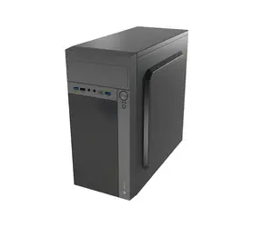 Natec HELIX schwarz / PC-Gehäuse / Micro-ATX / Mini-ITX / USB-C / ohne Netzteil