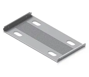 Ubiquiti UACC-Rack-Shelf-TL-SD grau / Regalboden / ausziehbar / perforiert / werkzeuglos / Tragfähigkeit 20 kg