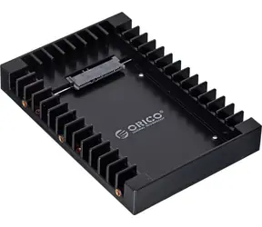 Orico 1125SS-V1-BK-EP schwarz / Montagerahmen / 2,5" bis 3,5" / Kunststoff / Hot-Swap